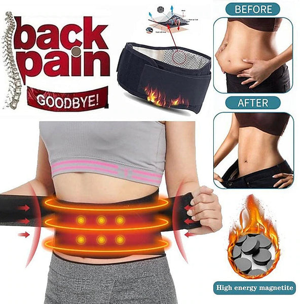 Unisex Weight Loss & Back Support Belt – Slim, Support, Sweat