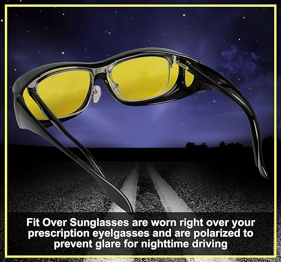 Night Driving Glasses for Clearer Vision – Anti-Glare & Stylish